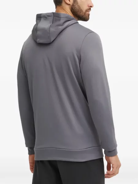 Hanorac cu glugă Under Armour cu autograf gri