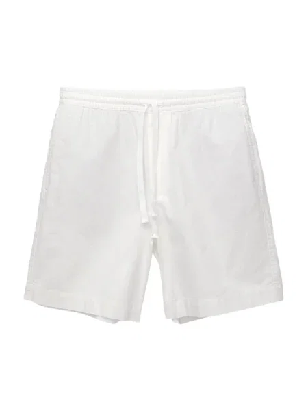 Pull&Bear Pantaloni alb