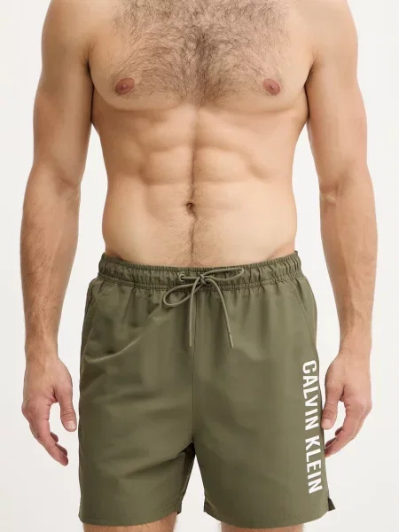 Calvin Klein kopalne kratke hlače zelena