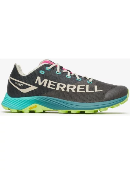 Buty do biegania Merrell MTL Long Sky 2 Matryx turkusowy limonkowy różowy 40 czarny