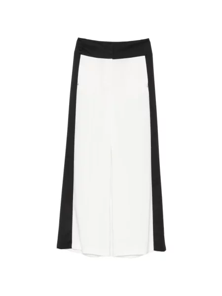 Pantaloni Patrizia Pepe alb