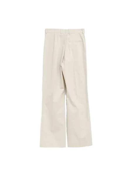 Spodnie Acne Studios beżowe