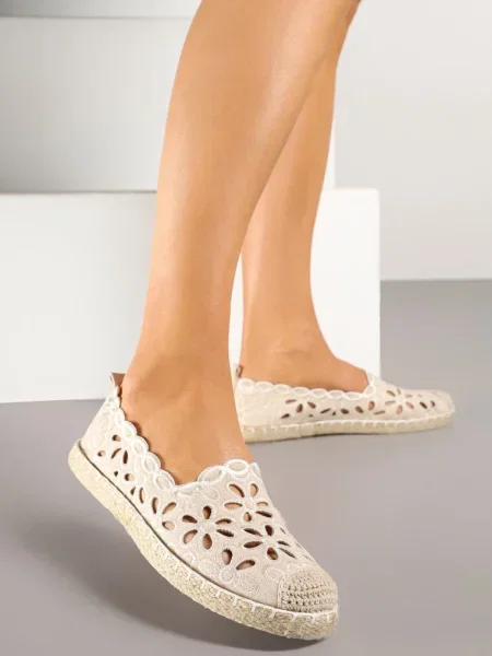 Espadrile Arivosa bej