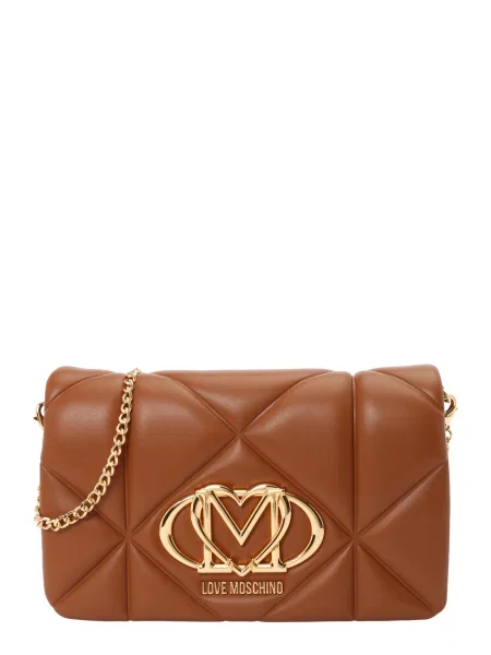 Geantă LOVE MOSCHINO maro