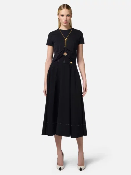 Футболка Elisabetta Franchi чорна