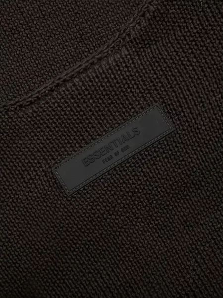 Sweter dziecięcy Fear Of God Essentials czarny
