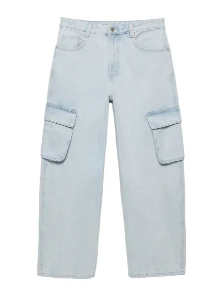Pull&Bear Pantaloni eleganți deschis albastru