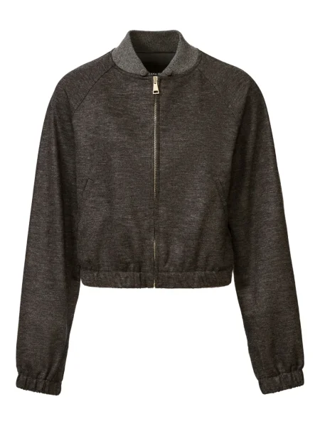 Kurtka bomber Fabiana Filippi o krotszym kroju szary