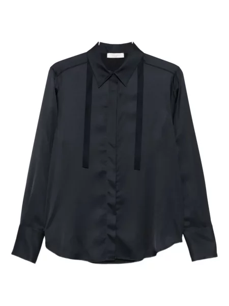 Cămașă Incotex lungă negru