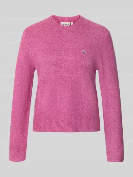 Sweter z dzianiny z detal z logo model Curtis' Carhartt Work In Progress