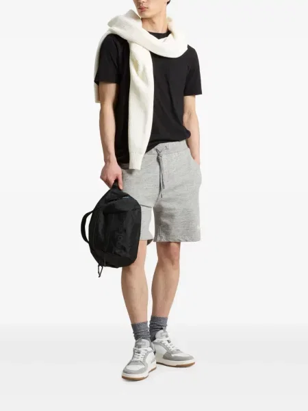Tricou Woolrich cu broderie negru