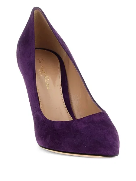 Pantofi cu toc Gianvito Rossi violet