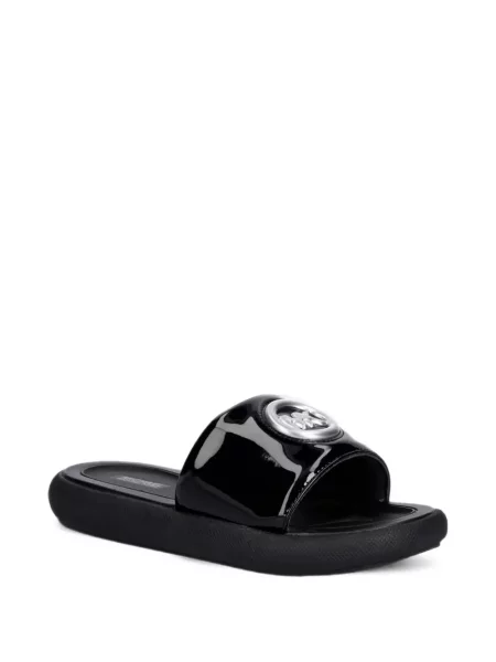 Klapki dziecięce Michael Kors czarne
