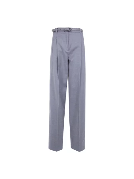 Spodnie Max Mara Studio szare