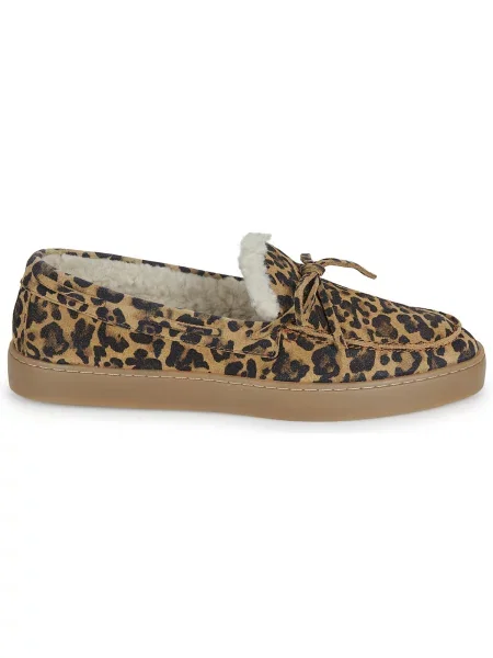 Pantofi Blackstone cu model leopard maro