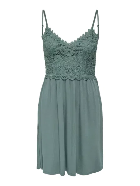 ONLY Rochie ONLHONEY pin verde