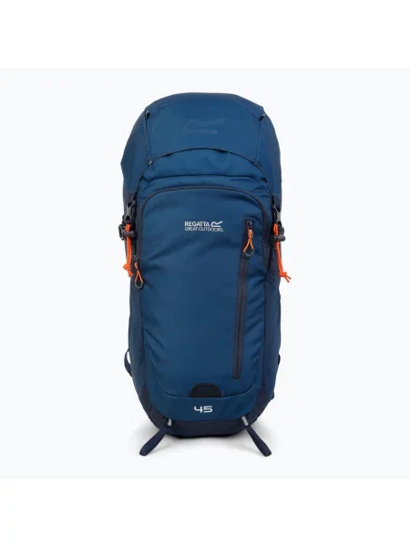 Plecak trekkingowy REGATTA Highton V2 45 l navy/dark denim niebieski