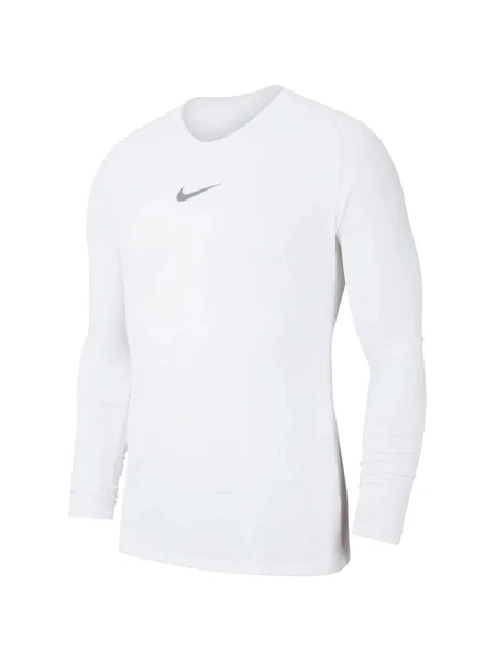 Tricou cu mânecă lungă copii Nike alb