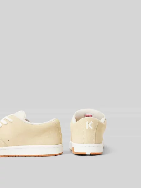 Sneakersy z detalem z logo Kenzo białe