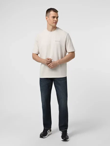Прямые джинсы Armani Exchange синие