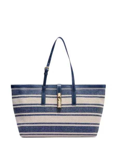 Shopperka Furla niebieska