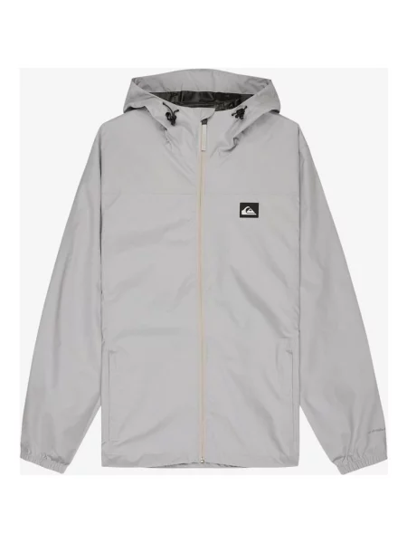 Kurtka z kapturem Quiksilver Overcast 3K Tape S szara
