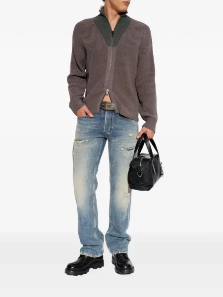 Cardigan Diesel maro