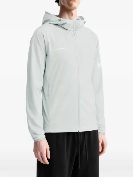 Geacă Mammut softshell albastru