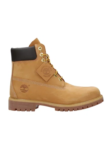 Botki Timberland wodoszczelne skórzane wiązane brązowe