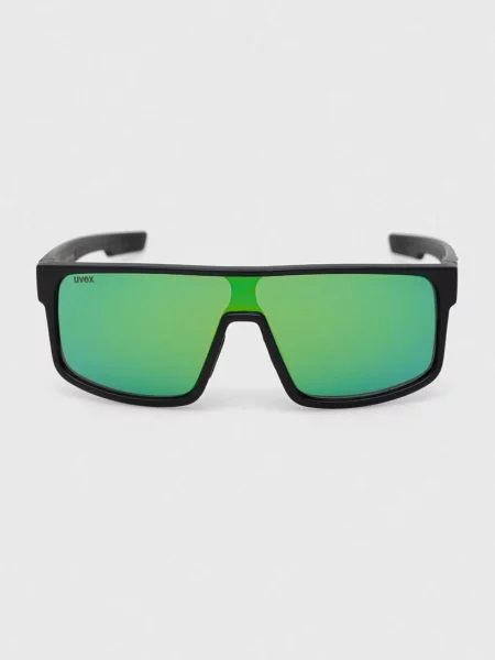 Slnečné okuliare UVEX LGL 51 black matt/mirror green čierna