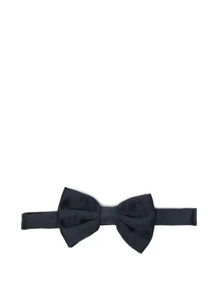 Cravată Corneliani cu funde de mătase albastru