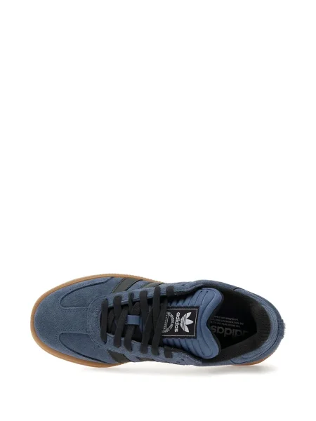 Sneakerși Adidas Samba cu dungi albastru