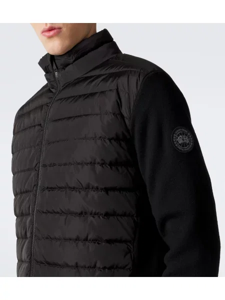 Cardigan Canada Goose de lână negru