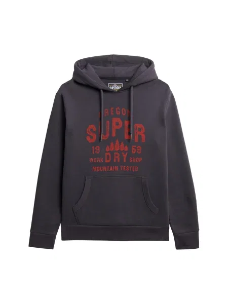 Palton Superdry gri