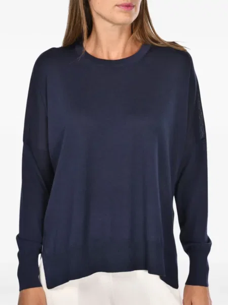 Długi top Gran Sasso niebieski