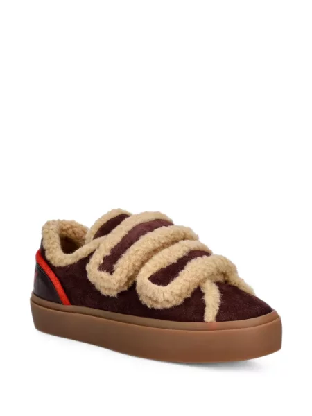 Sneakerși Inuikii cu bretele maro
