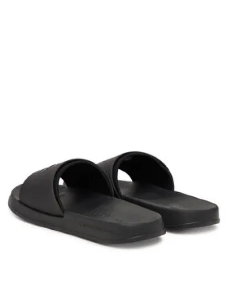 Calvin Klein Šľapky Ess Slide Rubber Neoprene čierna