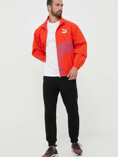 Куртка Puma перехідна помаранчевий