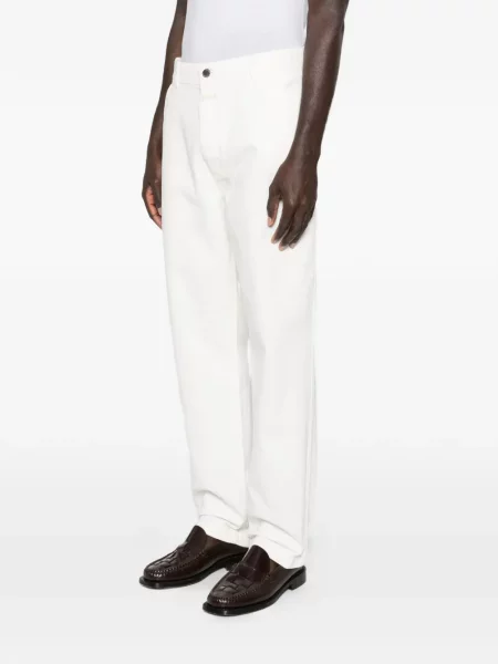 Blugi conici Closed alb