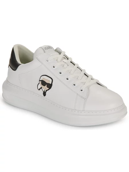 Superge Karl Lagerfeld s čipko bela