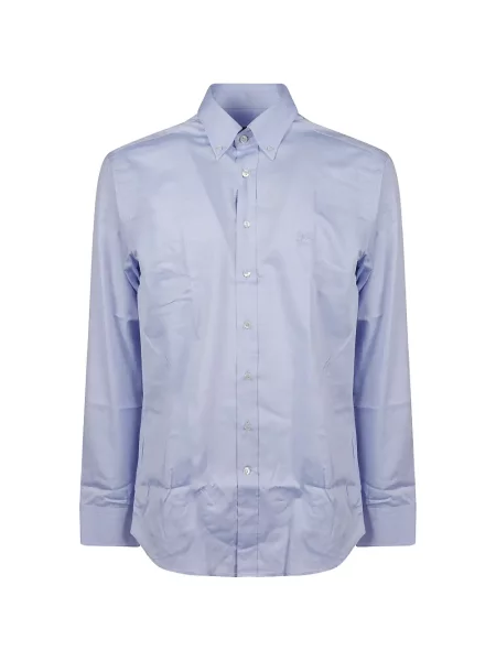 Cămașă Etro cu broderie albastru