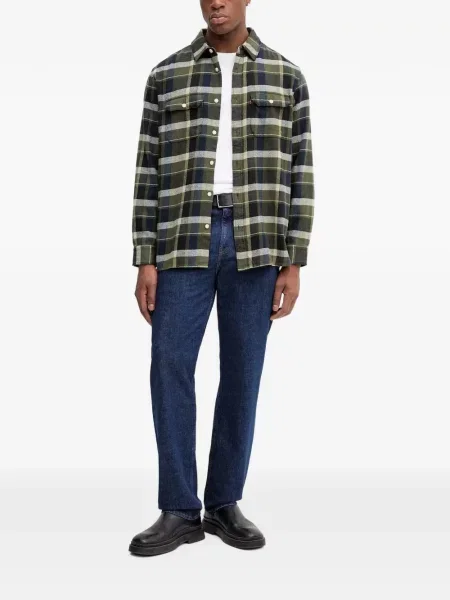 Pantaloni Levi's® în carouri cu imagine cu cordon albastru