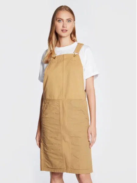 Carhartt WIP Джинсова сукня Medley коричневий