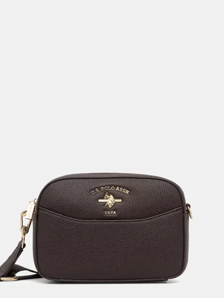 Чанта U.S. Polo Assn. Stanford бежово