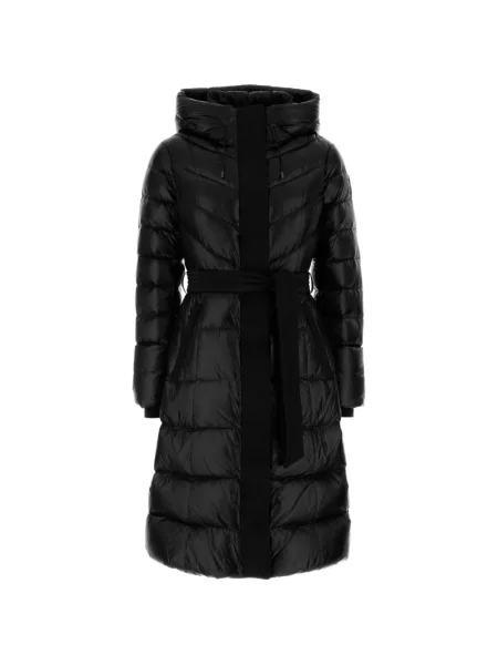 Matlasat cu centură geacă parka Mackage negru