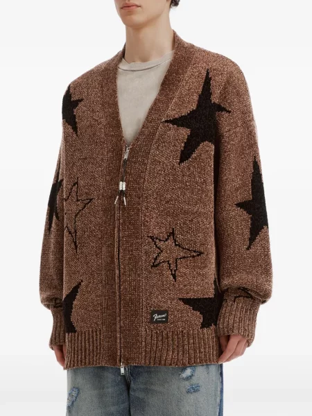 Cardigan Five Cm maro