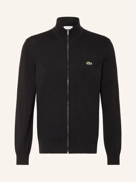 Lacoste Kardigan schwarz czarny