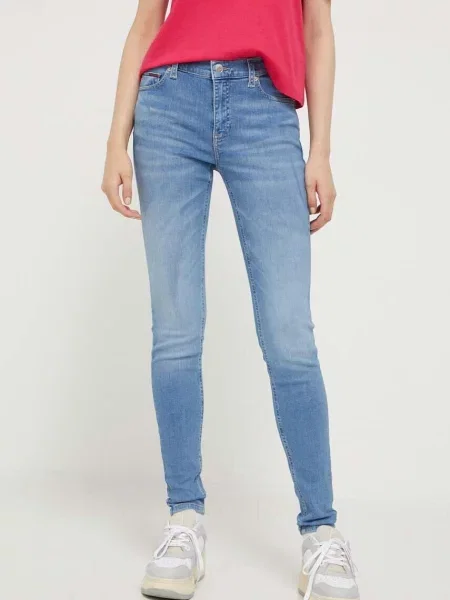 Blugi Tommy Jeans albastru