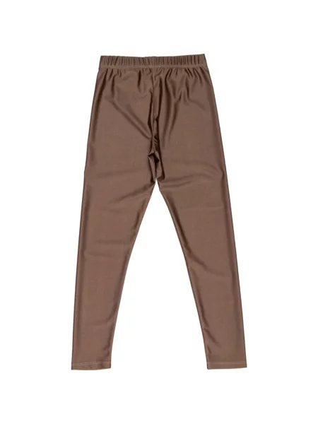 Legginsy dziecięce Miss Grant brązowe