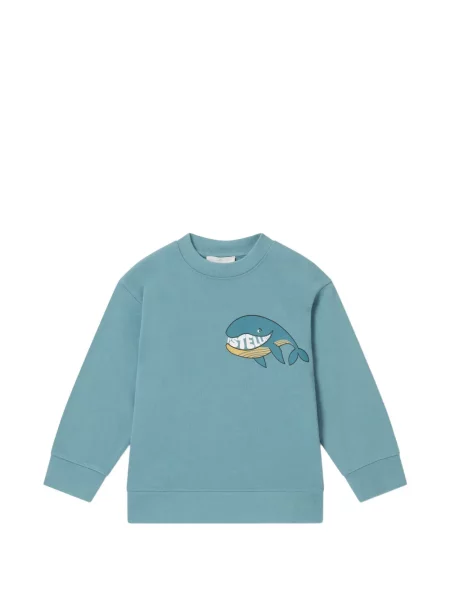 Bluza dziecięca Stella Mccartney niebieska